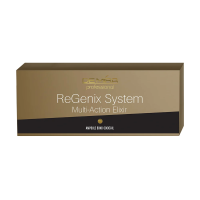 foto ампульний коктейль-бонд demira professional regenix system multi-action elixir для відновлення волосся, 10*10 мл