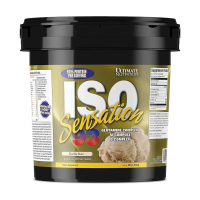 foto дієтична добавка ізолят сироваткового протеїну в порошку ultimate nutrition iso sensation 93 ваніль, 2.27 кг