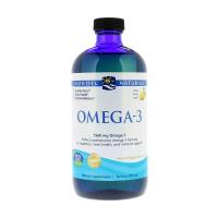 foto риб'ячий жир nordic naturals omega-3 1560 мг, зі смаком лимону, 473 мл
