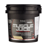 foto дієтична добавка гейнер в порошку ultimate nutrition muscle juice revolution 2600 полуниця, 5.04 кг