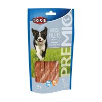 foto ласощі для собак trixie premio goose filets з гусячим філе, 65 г