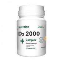 foto дієтична добавка вітамінний комплекс в капсулах ab pro enthermeal d3 2000 complex+ caps, 60 шт