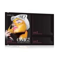 foto комплекс масок трикомпонентний double dare omg! 3in1 kit peel off mask для відновлення шкіри обличчя, 1 шт