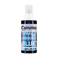 foto відтінковий спрей для волосся delia cosmetics cameleo spray & go blue синій, 150 мл