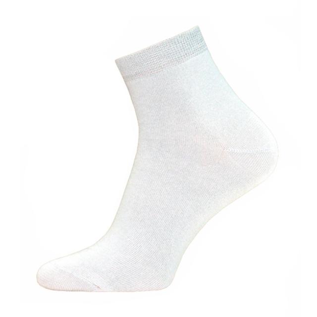 foto шкарпетки чоловічі брестские classic 2124 000 укорочені, білі, розмір 29