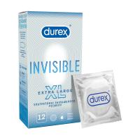 foto презервативи durex invisible extra large xl ультратонкі збільшеного розміру, 12 шт