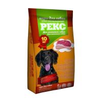 foto сухий повнораціонний корм рекс для активних собак, 10 кг (пакет)