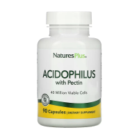 foto дієтична добавка в капсулах naturesplus acidophilus with pectin ацидофільні бактерії з пектином, 90 шт