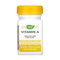 foto дієтична добавка в желатинових капсулах nature's way vitamin a вітамін а 3000 мкг, 100 шт