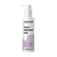 foto пілінг-скатка для обличчя joko blend face peeling gel з глікогелевою та молочною кислотою, вітаміном c та екстрактом ламінарії, 100 мл