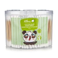 foto бамбукові ватяні палички just kawaii suner panda, 500 шт