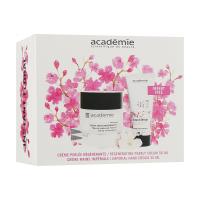 foto подарунковий набір для обличчя academie floral instant box вишневий колір провансу (крем для обличчя, 50 мл + крем для рук, 30 мл)