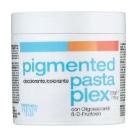 foto паста для освітлення волосся trendy hair pastaplex pigmented з олігосахаридами і фруктозою, 0.31 beige, 220 г