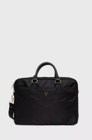 foto сумка для ноутбука guess 16'' колір чорний