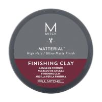 foto мужская матовая глина для укладки волос paul mitchell mitch matterial strong hold/ultra-matte styling clay, 85 г