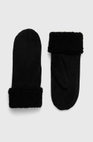foto замшеві рукавички marc o'polo жіночі колір чорний