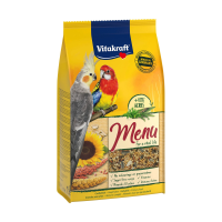 foto корм для німф та великих папуг vitakraft premium menu, 1 кг