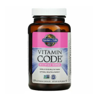 foto дієтична добавка мультивітаміни в капсулах garden of life vitamin code 50 & wiser women для жінок 50+ років, 120 шт