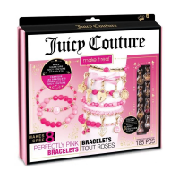 foto набір для створення шарм-браслетів make it real juicy couture неймовірні рожеві браслети, від 8 років, 25*5.5*28 см (mr4413)