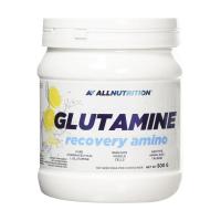foto дієтична добавка амінокислоти в порошку allnutrition glutamine recovery amino глютамін, лимон, 500 г