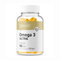 foto дієтична добавка жирні кислоти в капсулах ostrovit omega 3 ultra омега 3, 90 шт