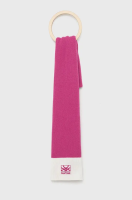 foto шарф з домішкою вовни united colors of benetton колір рожевий однотонний