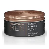 foto чоловічий еластичний віск для укладання волосся newsha men elastic styling wax, 75 мл