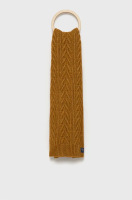 foto шарф з домішкою вовни superdry колір коричневий меланж