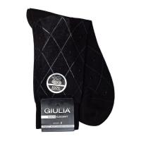 foto шкарпетки чоловічі giulia elegant 202 calzino black р.39-40