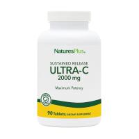foto дієтична добавка вітаміни в таблетках naturesplus ultra-c вітамін с 2000 мг, 90 шт