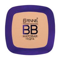 foto матова bb-пудра для обличчя fennel bb powder mattifying, peach, 8 г