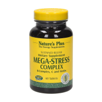 foto дієтична добавка в таблетках naturesplus mega-stress complex комплекс від стресу, 60 шт