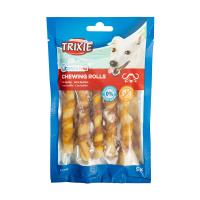 foto ласощі для собак trixie denta fun chewing rolls для чищення зубів, з м'ясом буйвола, 70 г