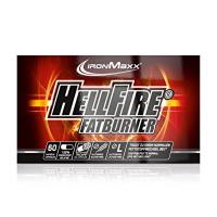 foto дієтична добавка в капсулах ironmaxx hellfire fatburner жироспалювач, 60 шт