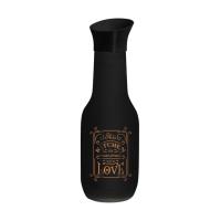 foto скляна пляшка для води herevin black mat, 1 л (111653-120)