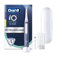 foto електрична зубна щітка oral-b io my way series 4 ocean blue 3794 з футляром, від 10 років, 1 шт