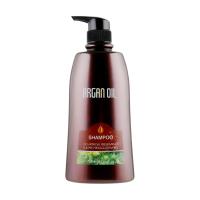 foto безсульфатний шампунь для волосся bingo hair cosmetic argan oil, 750 мл