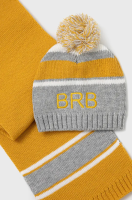 foto дитяча шапка і шарф birba&trybeyond колір жовтий
