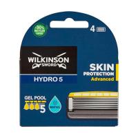 foto змінні картриджі для гоління wilkinson sword hydro 5 skin protection sensitive чоловічі, 4 шт