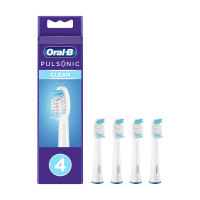 foto змінні насадки для електричної зубної щітки oral-b pulsonic clean, 4 шт