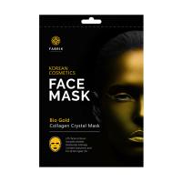 foto маска для обличчя fabrik cosmetology bio gold collagen crystal mask гідрогелева з біозолотом та колагеном, 9 г
