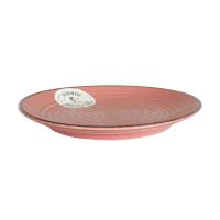 foto тарілка десертна cesiro spiral рожева, 20 см (d3070s/g139)