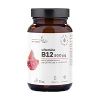 foto дієтична добавка вітаміни в капсулах aura herbals vitamin b12 вітамін b12 500 мкг, 90 шт