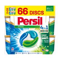 foto диски для прання persil universal 4 in 1 discs deep clean plus active fresh, 66 циклів прання, 66 шт