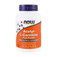 foto дієтична добавка в порошку now foods acetyl-l-carnitine ацетил-l-карнітин, 85 г