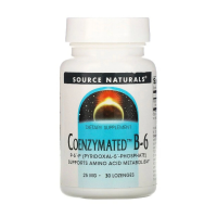 foto дієтична добавка вітаміни в льодяниках source naturals coenzymated vitamin b6 коензим вітаміну b6, 25 мг, 30 шт