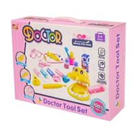 foto дитячий іграшковий набір shantou jinxing doctor tool set від 3 років, 17 шт, 26.5*7.5*20 см (8111d-1)
