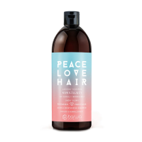 foto уцінка! м'який зволожувальний шампунь barwa cosmetics peace love hair moisturizing shampoo для сухої та нормальної шкіри голови, 480 мл