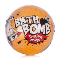 foto бомбочка для ванн laq сюрприз, помаранчева, 110 г