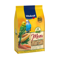 foto корм для хвилястих папуг vitakraft premium menu, 500 г